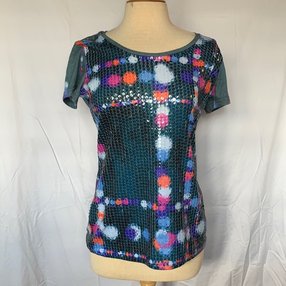 Custo Line short sleeve t shirt with sequins size 3